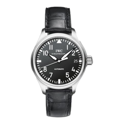 Pilot's Watch Midsize / Black Alligator
