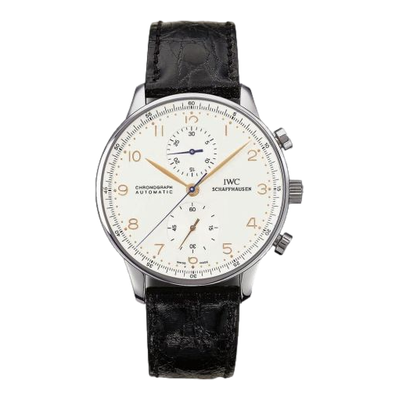Portuguese Chrono-Automatic Stainless Steel / Silver