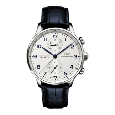 Portuguese Chrono-Automatic Stainless Steel / Silver