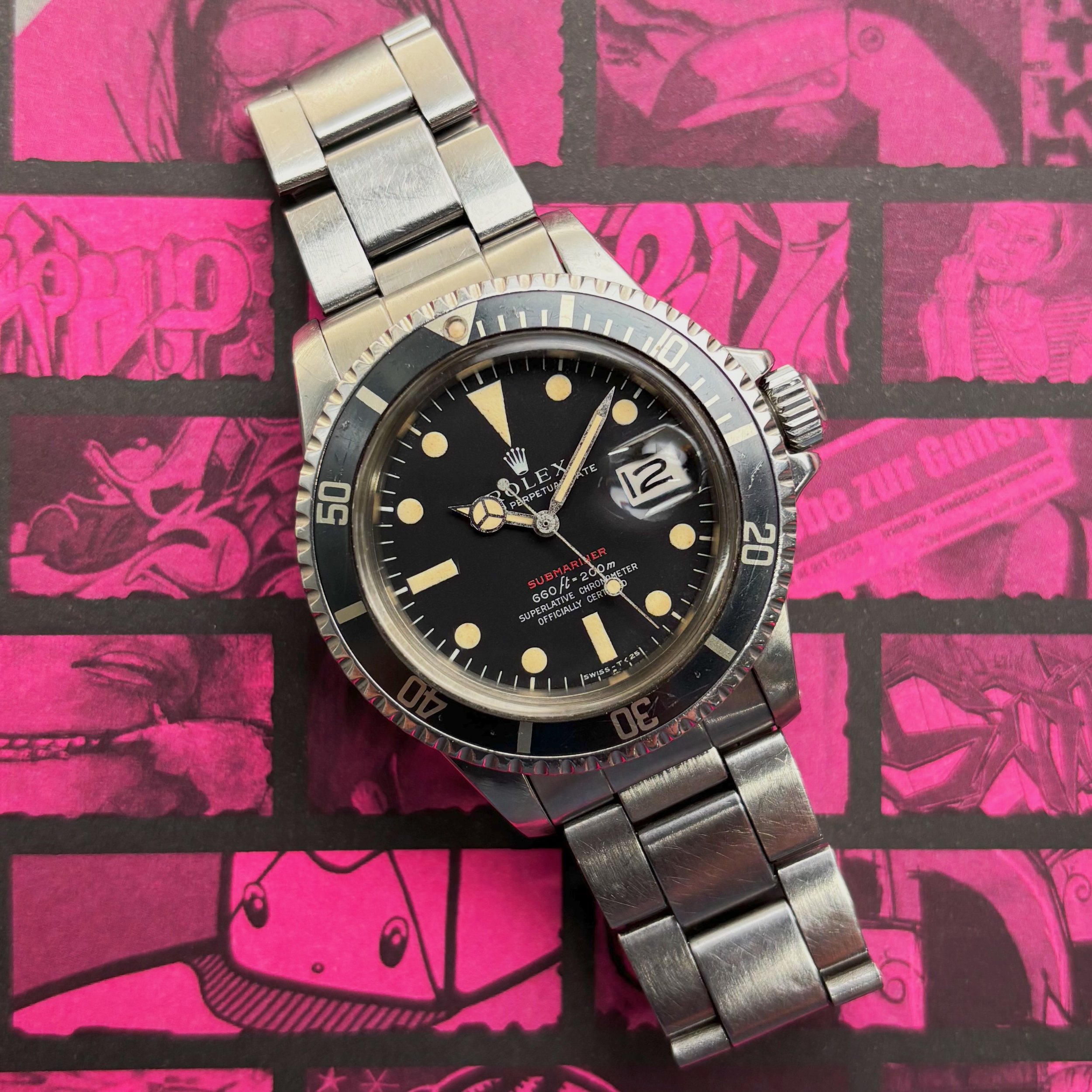 Rolex Red Submariner Date