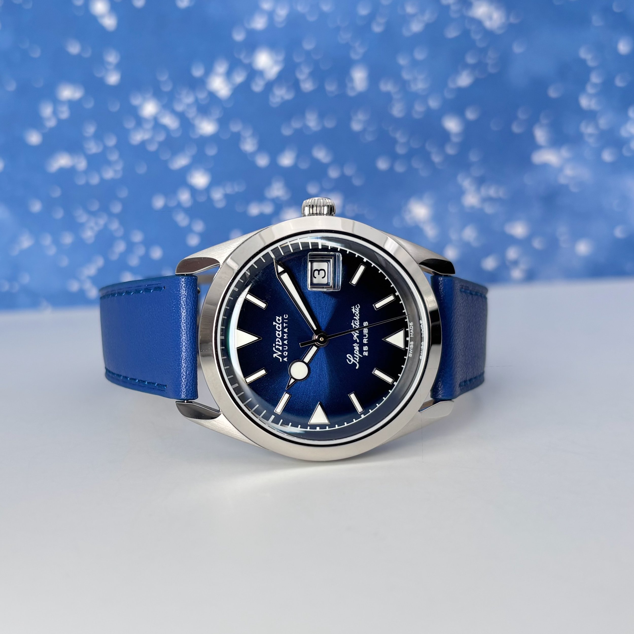 Super Antarctic Blue with Date