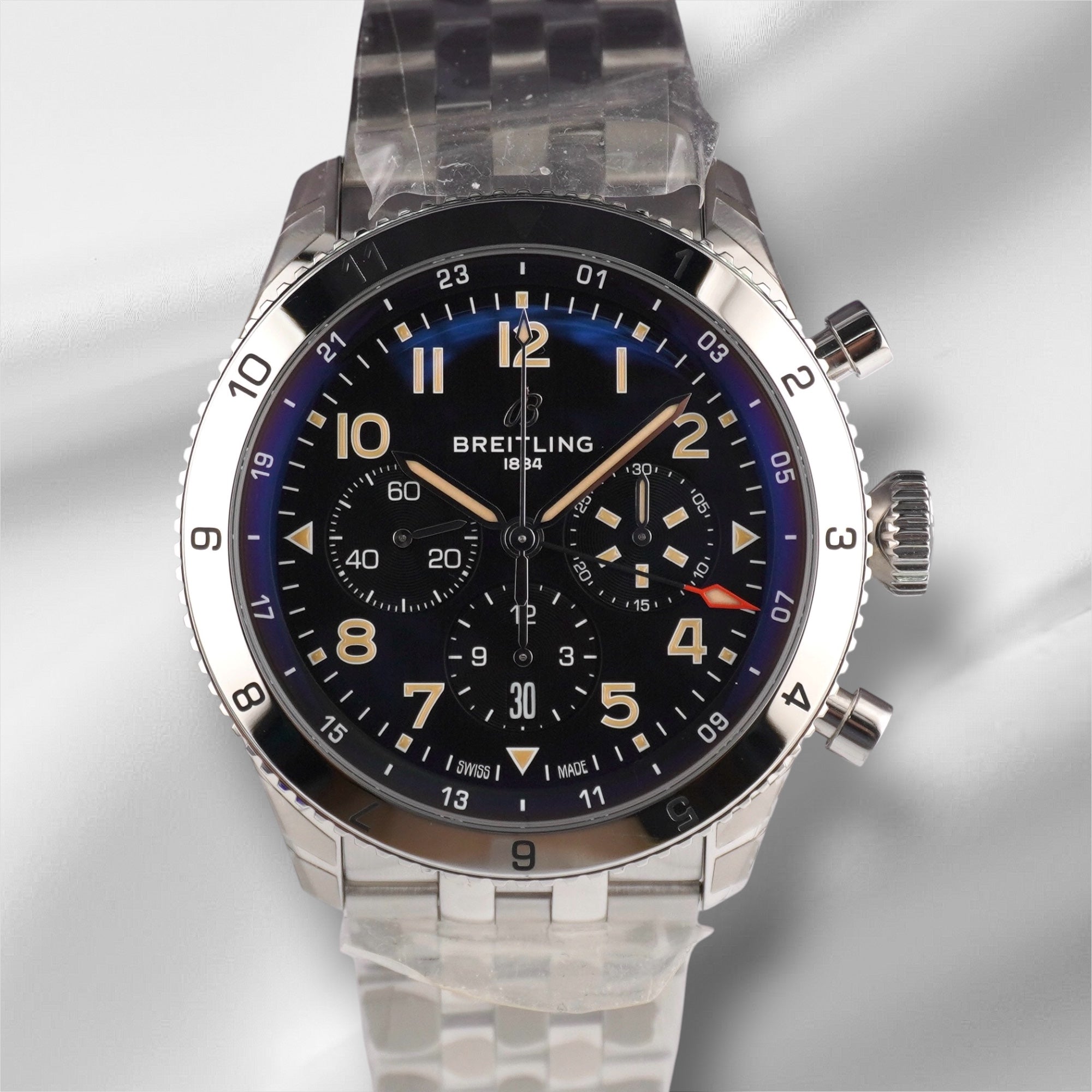 Breitling Super AVI B04 Chrono GMT 46mm P-51 Mustang