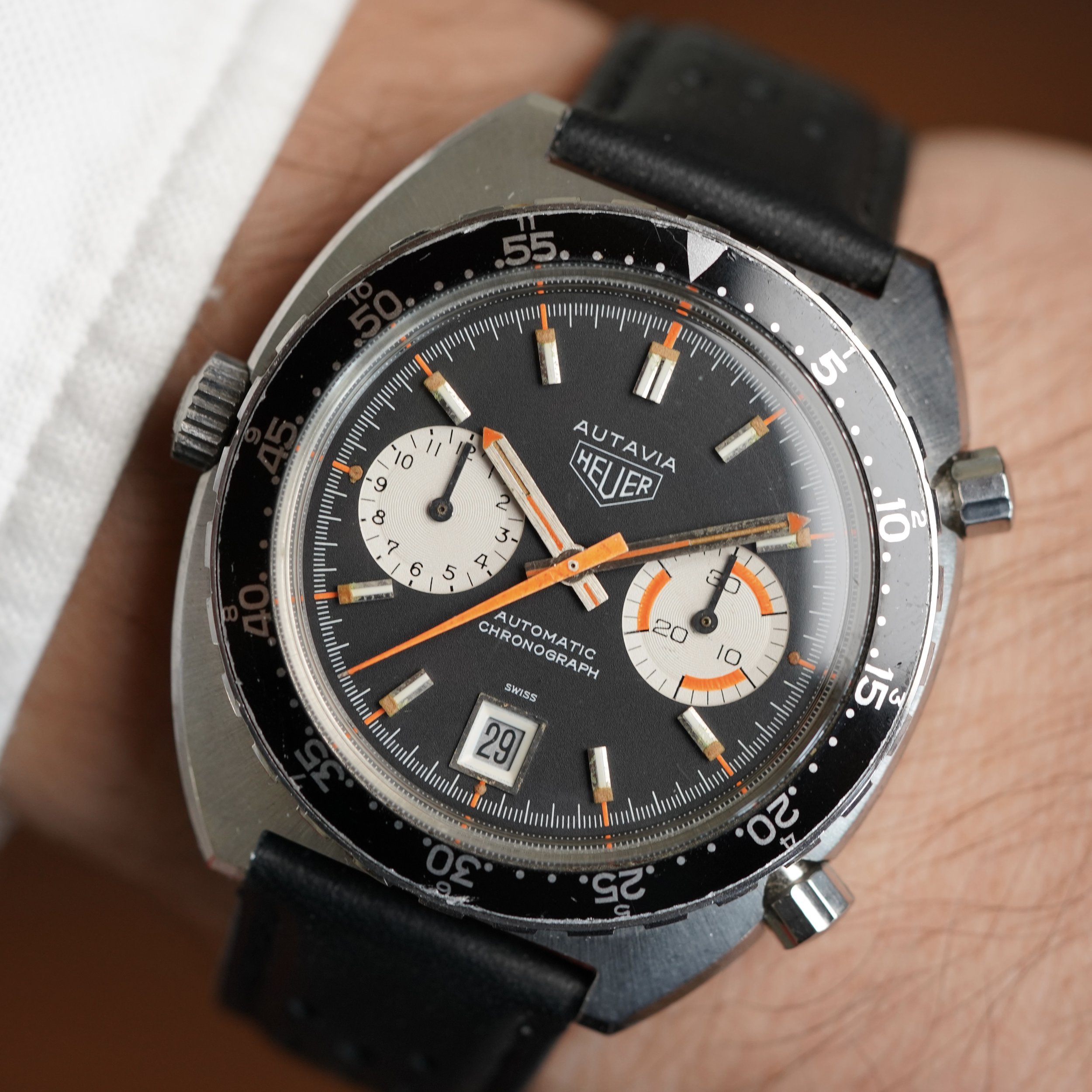 Heuer Autavia Orange Boy