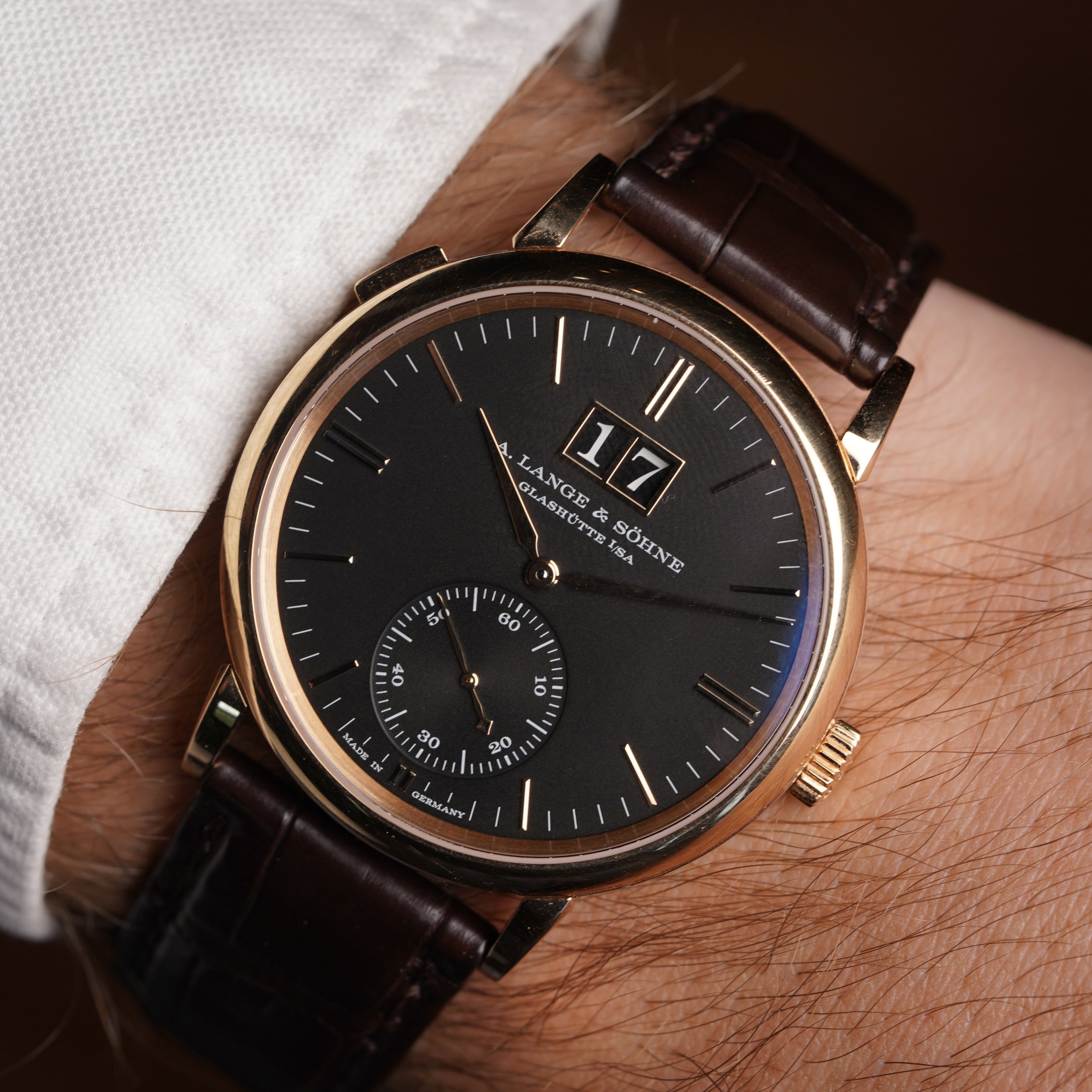 A. Lange & Söhne Saxonia Outsize Date