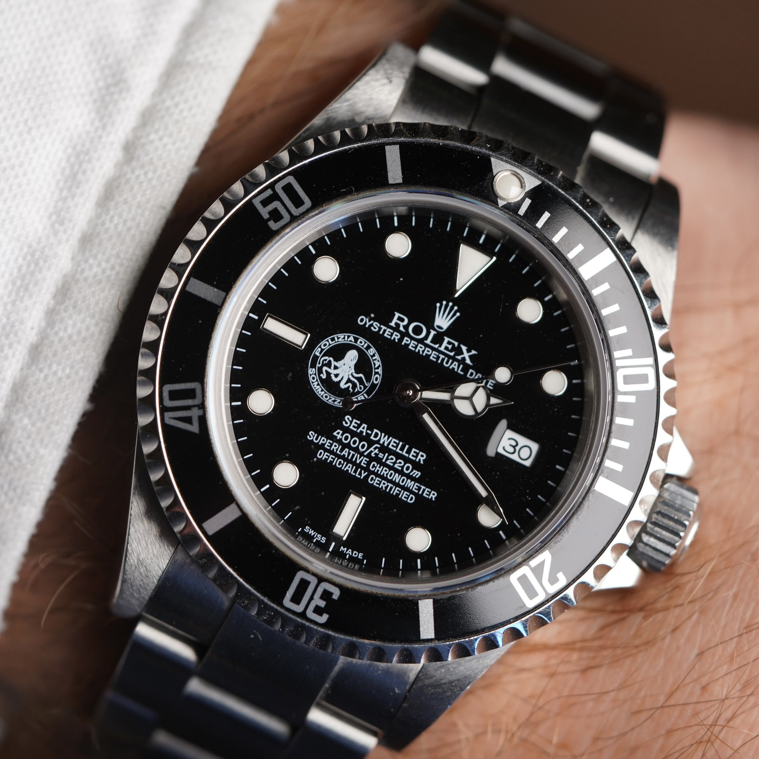 Rolex Sea-Dweller "Polipetto" Polizia Di Stato Sommozzatori