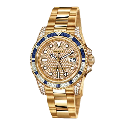 Rolex GMT-Master II Yellow Gold SA ref 116758 SA
