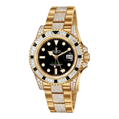 Rolex GMT-Master II Yellow Gold SANR ref 116758 SANR