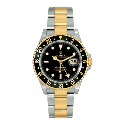 Rolex GMT-Master II Two Tone / Black ref 16713