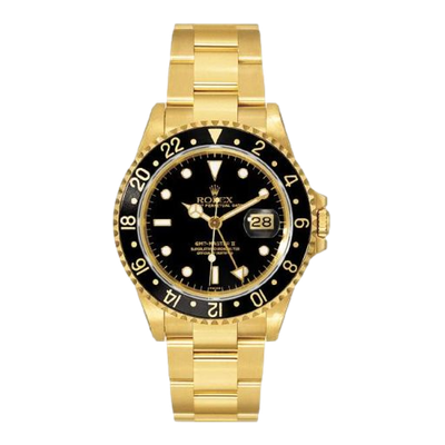 Rolex GMT-Master II 16718 Yellow Gold ref 16718