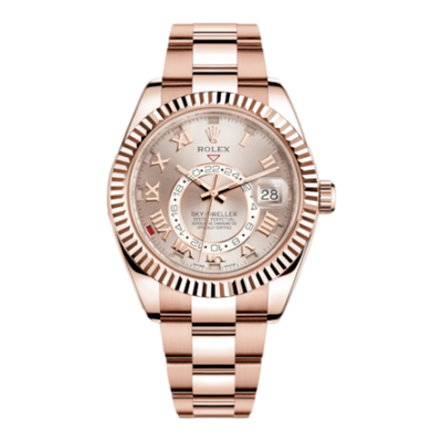 Rolex Sky-Dweller Everose / Sundust ref 326935-0004