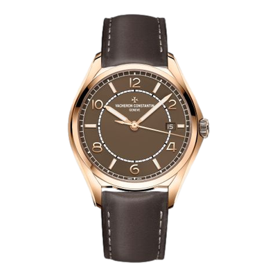 FiftySix Self-Winding Pink Gold / Brown